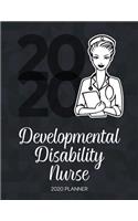 Developmental Disability Nurse 2020 Planner