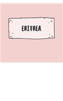 Eritrea: Ruled Travel Diary Notebook or Journey Journal - Lined Trip Pocketbook for Men and Women with Lines