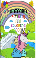 Unicorn Activity and Coloring Book