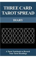 Three Card Tarot Spread Diary