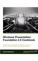 Windows Presentation Foundation 4.5 Cookbook