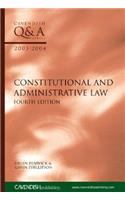 Constitutional & Administrative Law Q&A 2003-2004