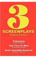 3 Screenplays Ready for a Producer