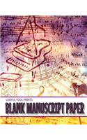Useful Tool Prints Blank Manuscript Paper