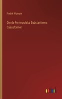 Om de Fornnordiska Substantivens Casusformer
