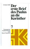 Der Erste Brief Des Paulus an Die Korinther