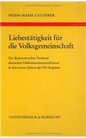 Liebestatigkeit Fur Die Volksgemeinschaft