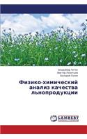 Fiziko-Khimicheskiy Analiz Kachestva L'Noproduktsii