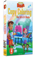 Chhota Bheem - Copy Coloring Box Set of 4 Books : Activity Books For Kids