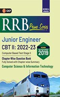 RRB Prime Series 2022-23 : Junior Engineer CBT 2 - Chapterwise Question Bank - Computer Science & Information Technology by GKP
