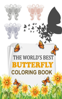 The World's Best Butterfly Coloring Book