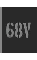 68v