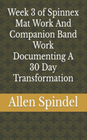 Week 3 of Spinnex Mat Work And Companion Band Work Documenting A 30 Day Transformation