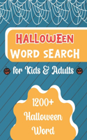 Halloween Word Search for Kids and Adults 1200+ Halloween Word