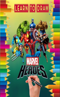 Learn to Draw Marvel heroes