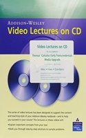 Video Lectures on CD with Optional Captioning for Thomas' Calculus Early Transcendentals Media Upgrade