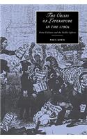 Crisis of Literature in the 1790s