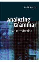 Analyzing Grammar: An Introduction