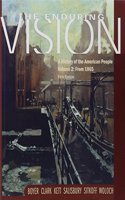 Enduring Vision Volume 2 Plus Student Resource Companion Plus Oates Portrait Ofamerica Volume 2 8th Edition