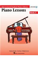 Piano Lessons Book 5 Book/Online Audio