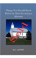 Things You Should Know Before & After Becoming a Minister