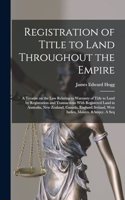 Registration of Title to Land Throughout the Empire