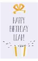Happy Birthday Leah