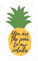 You Are The Piña To My Colada