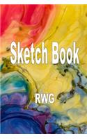 Sketch Book: 6 X 9, Blank Artist Sketchbook: 100 pages, Sketching, Drawing and Creative Doodling. Notebook and Sketchbook to Draw and Journal (Workbook and Handb