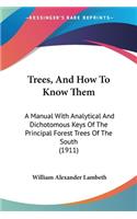 Trees, And How To Know Them