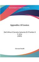 Appendice Al Lessico