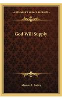 God Will Supply