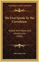 The First Epistle to the Corinthians