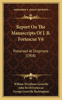 Report On The Manuscripts Of J. B. Fortescue V6