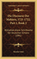 Die Discourse Der Mahlern, 1721-1722, Part 1, Book 2