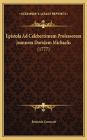 Epistola Ad Celeberrimum Professorem Joannem Davidem Michaelis (1777)