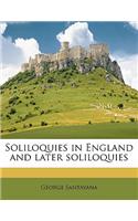 Soliloquies in England and Later Soliloquies