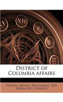 District of Columbia Affairs