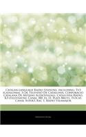 Articles on Catalan-Language Radio Stations, Including
