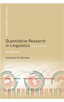 Quantitative Research in Linguistics