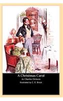 Christmas Carol (Illustrated by C. E. Brock)