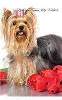 Yorkshire Terrier July Notebook Yorkshire Terrier Record, Log, Diary, Special Memories, To Do List, Academic Notepad, Scrapbook & More