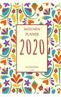 Wochenplaner 2020 mit Einkaufsliste