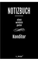 Notizbuch für Konditoren