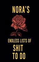 Nora's Endless Lists of Shit to do