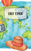 East Timor: Ruled Travel Diary Notebook or Journey Journal - Lined Trip Pocketbook for Men and Women with Lines