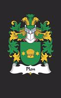 Plon: Plon Coat of Arms and Family Crest Notebook Journal (6 x 9 - 100 pages)