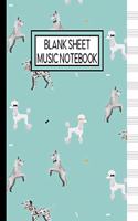 Blank Sheet Music Notebook