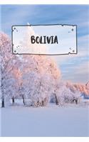 Bolivia: Ruled Travel Diary Notebook or Journey Journal - Lined Trip Pocketbook for Men and Women with Lines