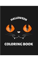 Halloween Coloring Book: Coloring Toy Gifts for Toddlers, Kids, Children or Adult Relaxtion - Cute Easy and Relaxing Large Print Birthday Gifts